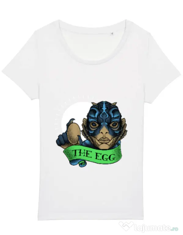 Tricou STANLEY STELLA dama Shape of water Alb
