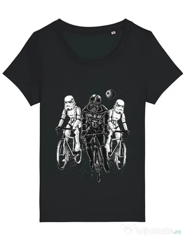 Tricou STANLEY STELLA dama Star bikers Negru