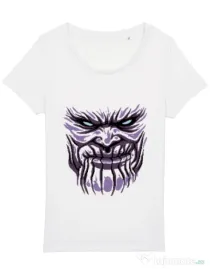 Tricou STANLEY STELLA dama Thanos mask Alb