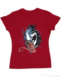 Tricou ADLER dama Venom kiss Rosu