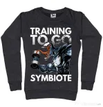 Bluza ADLER dama Venom training Negru melanj