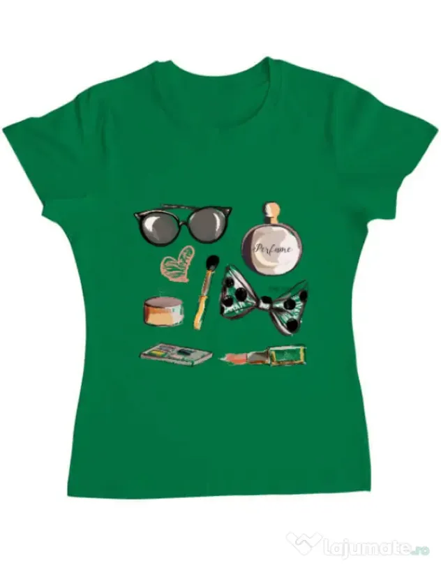 Tricou ADLER dama Every girl Verde mediu