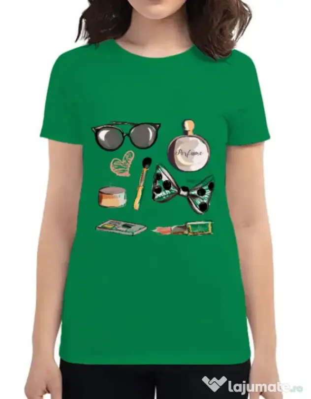 Tricou ADLER dama Every girl Verde mediu