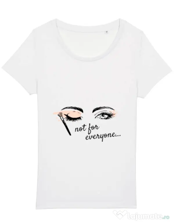 Tricou STANLEY STELLA dama Not for everyone Alb