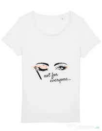 Tricou STANLEY STELLA dama Not for everyone Alb