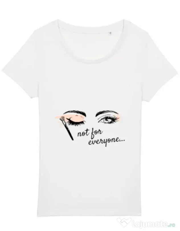 Tricou STANLEY STELLA dama Not for everyone Alb