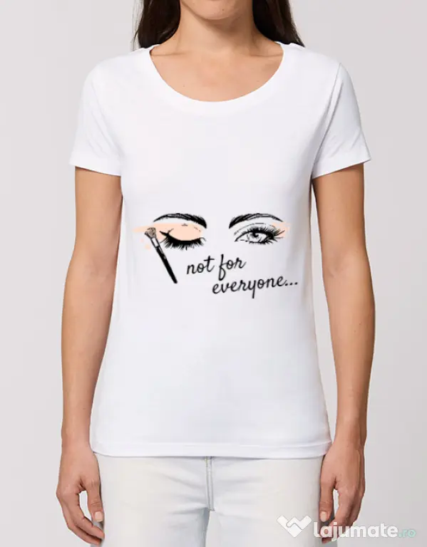 Tricou STANLEY STELLA dama Not for everyone Alb