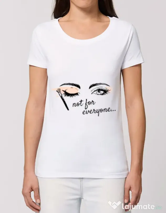 Tricou STANLEY STELLA dama Not for everyone Alb