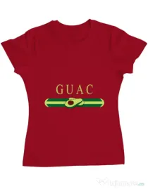 Tricou ADLER dama Guac Rosu