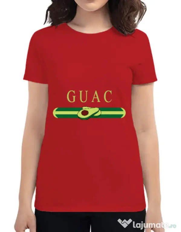 Tricou ADLER dama Guac Rosu