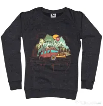 Bluza ADLER dama Adventure Negru melanj