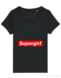 Tricou STANLEY STELLA dama Supergirl Negru