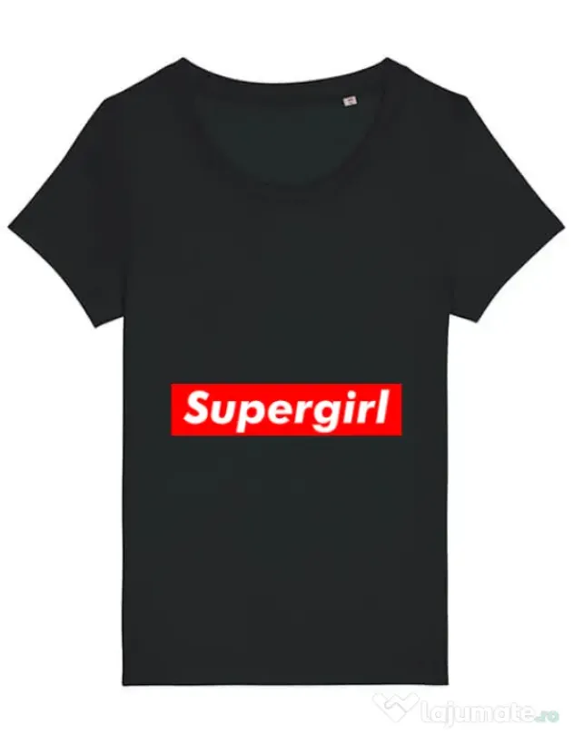Tricou STANLEY STELLA dama Supergirl Negru