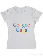 Tricou ADLER dama Googoo Gaga Alb