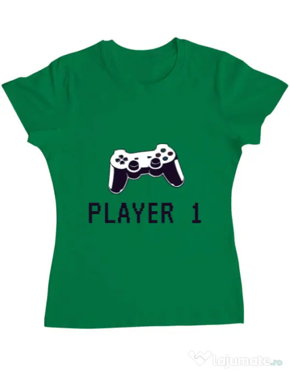 Tricou ADLER dama Player 1 Verde mediu