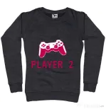 Bluza ADLER dama Player 2 Negru melanj