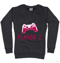 Bluza ADLER dama Player 2 Negru melanj