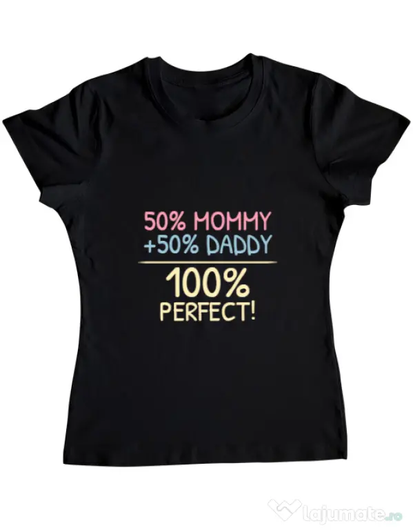 Tricou ADLER dama Perfect baby Negru
