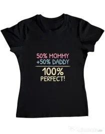 Tricou ADLER dama Perfect baby Negru