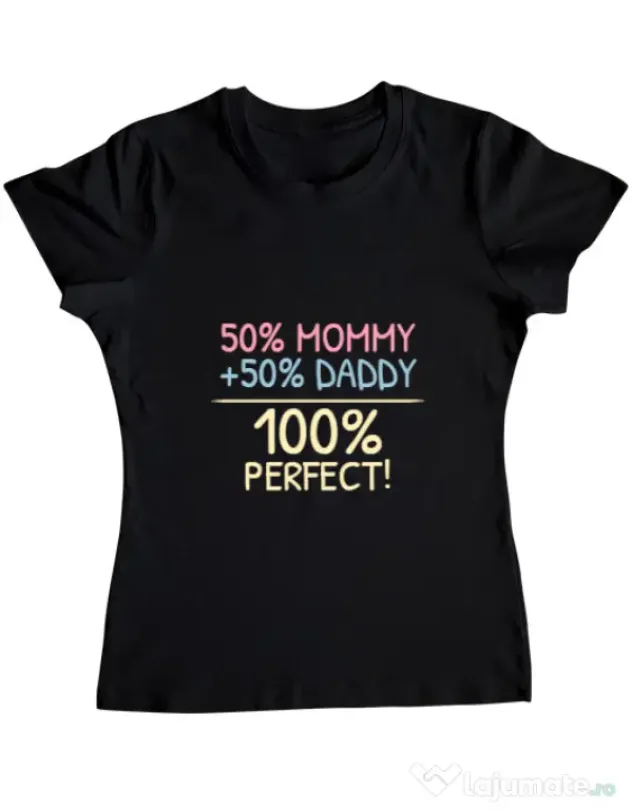 Tricou ADLER dama Perfect baby Negru