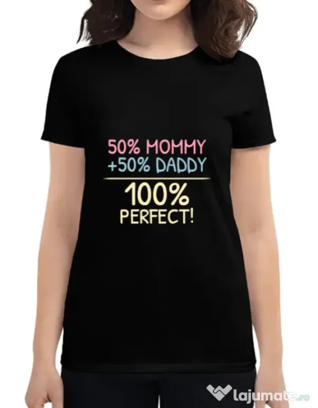 Tricou ADLER dama Perfect baby Negru
