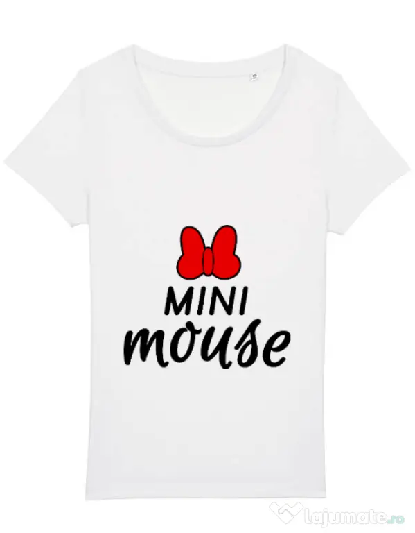 Tricou STANLEY STELLA dama Mini mouse Alb