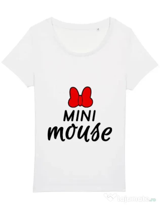 Tricou STANLEY STELLA dama Mini mouse Alb