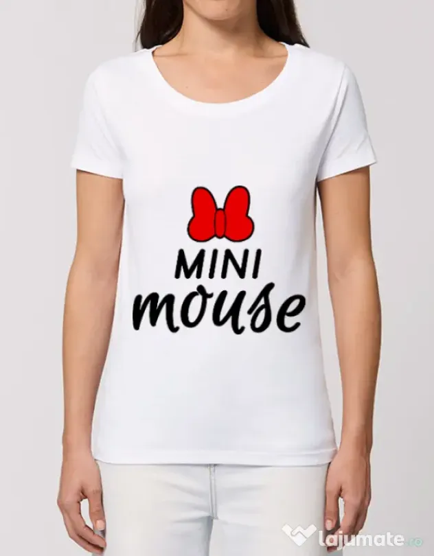 Tricou STANLEY STELLA dama Mini mouse Alb
