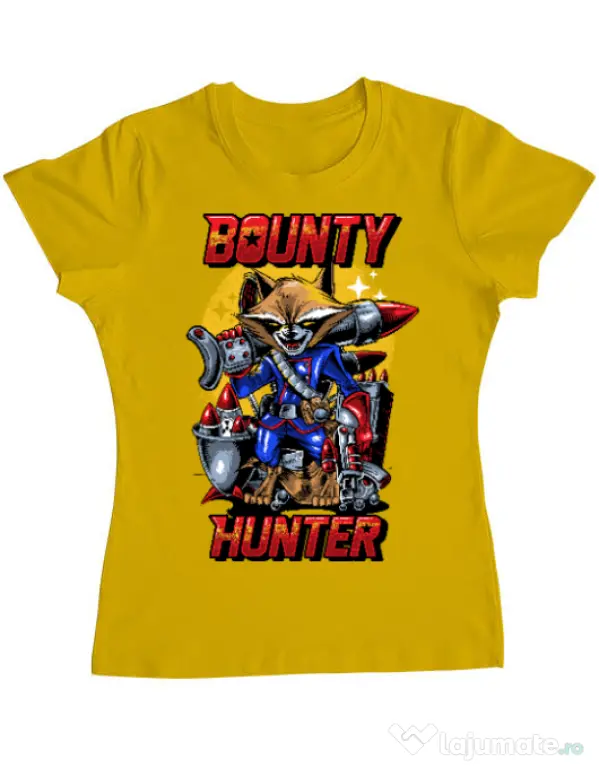 Tricou ADLER dama Bounty hunter Galben