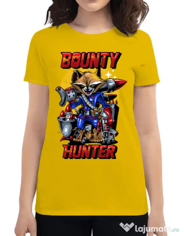 Tricou ADLER dama Bounty hunter Galben