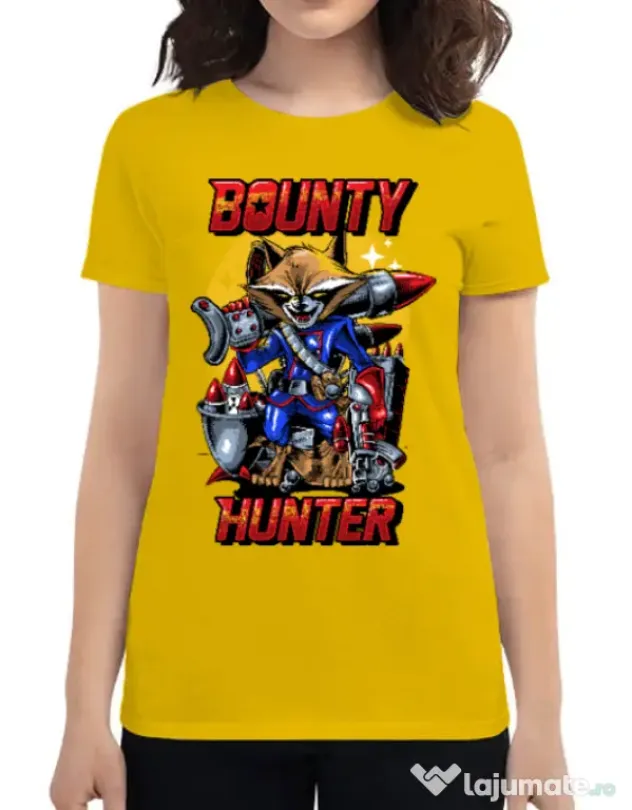 Tricou ADLER dama Bounty hunter Galben