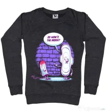 Bluza ADLER dama How is the inside Negru melanj