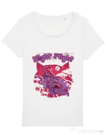 Tricou STANLEY STELLA dama Night flight Alb