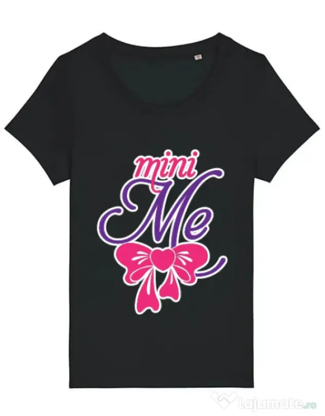 Tricou STANLEY STELLA dama Mini me Negru