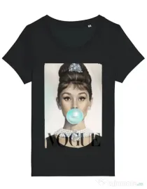 Tricou STANLEY STELLA dama Audrey Negru