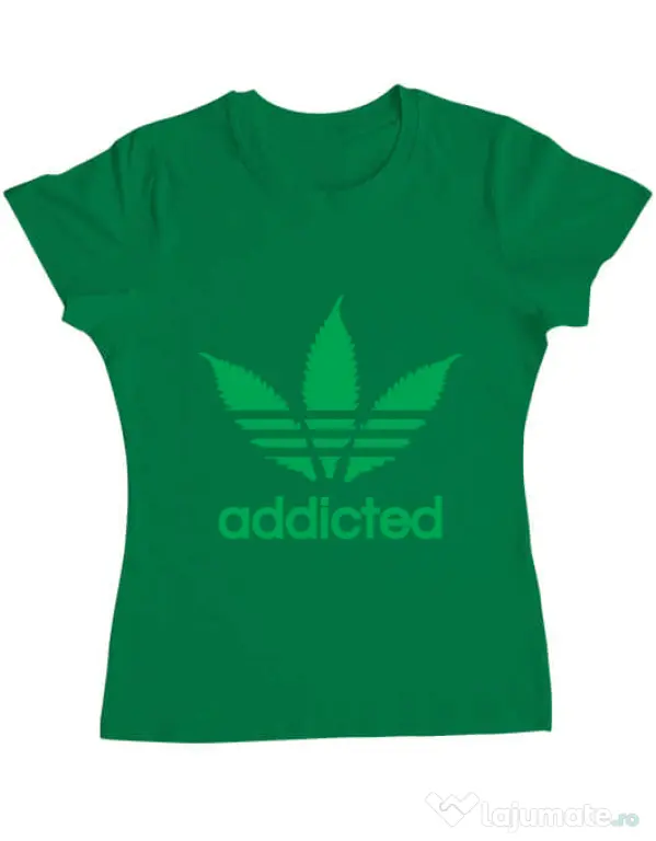 Tricou ADLER dama Addicted Verde mediu