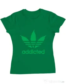 Tricou ADLER dama Addicted Verde mediu