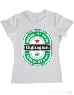 Tricou ADLER dama Highagain Alb