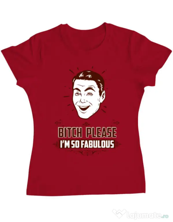 Tricou ADLER dama Fabulous Rosu