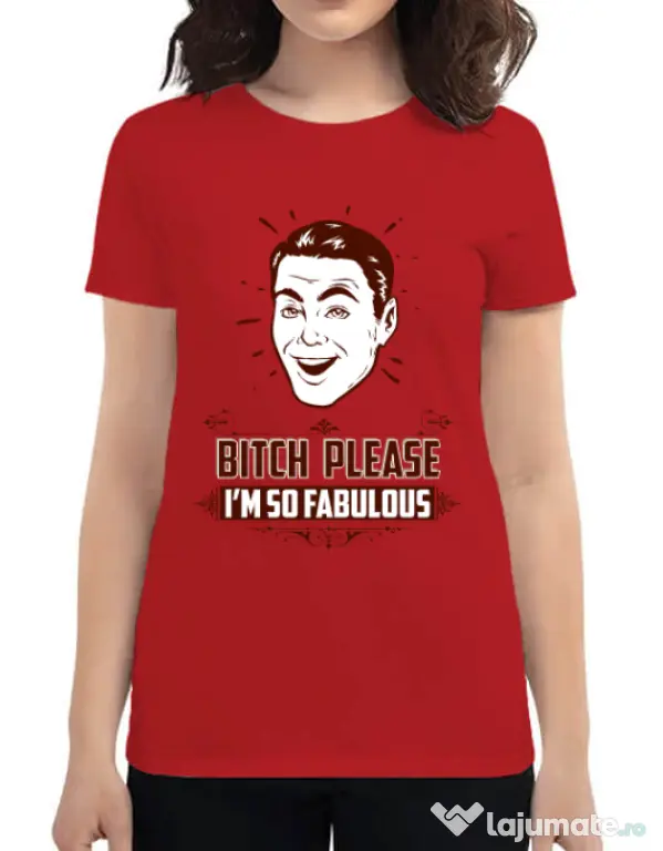 Tricou ADLER dama Fabulous Rosu
