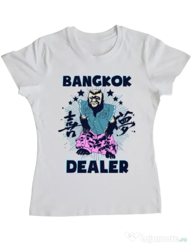 Tricou ADLER dama Bangkok dealer Alb