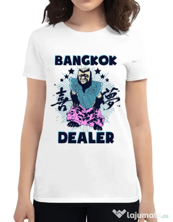 Tricou ADLER dama Bangkok dealer Alb
