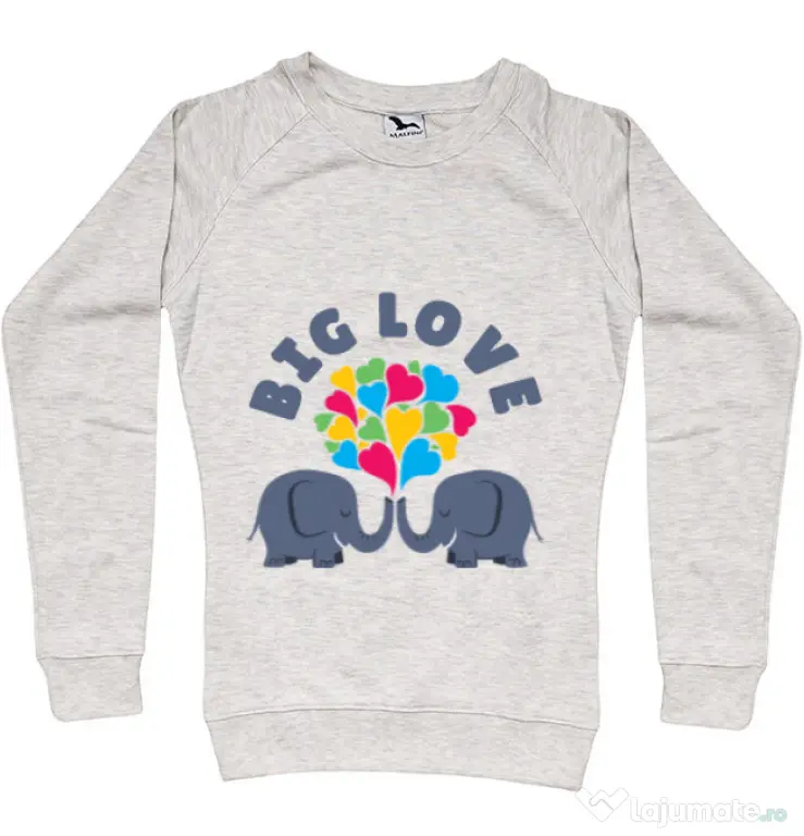 Bluza ADLER dama Big love Migdala melanj
