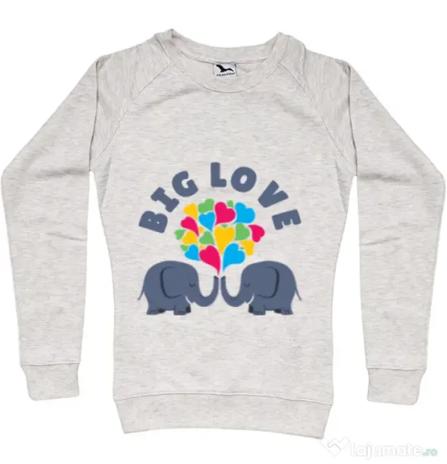Bluza ADLER dama Big love Migdala melanj