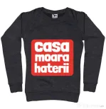 Bluza ADLER dama Casa moara haterii Negru melanj