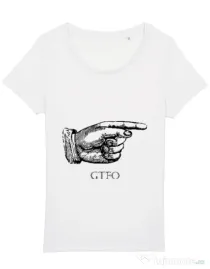 Tricou STANLEY STELLA dama GTFO Alb