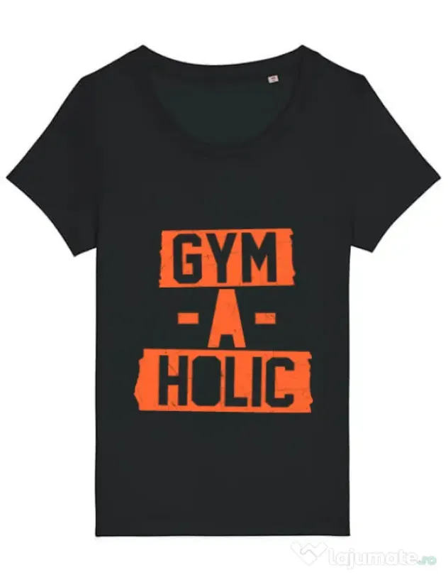 Tricou STANLEY STELLA dama Gymaholic Negru