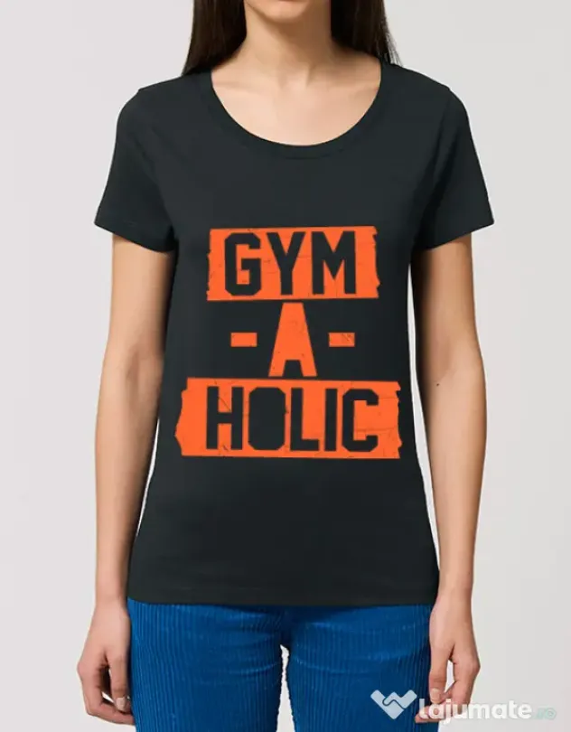 Tricou STANLEY STELLA dama Gymaholic Negru
