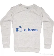 Bluza ADLER dama Like a boss Facebook Migdala melanj