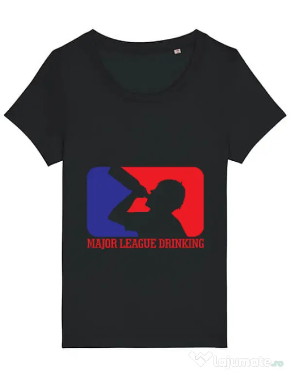 Tricou STANLEY STELLA dama Major league Negru
